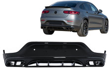 Afbeelding in Gallery-weergave laden, Mercedes GLC Coupe diffuser uitlaatstukken 63AMG
