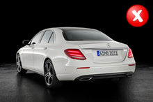 Afbeelding in Gallery-weergave laden, Mercedes E-Klasse W213 E53 AMG Design diffuser uitlaatstukken Aanbieding!!!