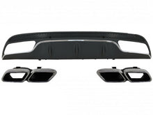 Afbeelding in Gallery-weergave laden, C-Klasse c63 AMG design diffuser uitlaatdemper tips (2014-2020)