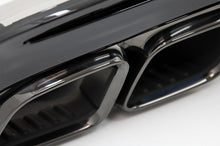 Afbeelding in Gallery-weergave laden, C63S Diffuser uitlaat stukken AMG-Design Black edition