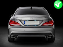 Afbeelding in Gallery-weergave laden, CLA Diffuser uitlaat tips chrome 45 AMG design 2013 tot 2018