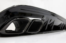 Afbeelding in Gallery-weergave laden, C63S Diffuser uitlaatstukken Black AMG-Design 2014 tot 2020