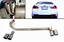 Afbeelding in Gallery-weergave laden, BMW M3 Performance look bumper diffuser uitlaat 4x