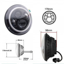 Afbeelding in Gallery-weergave laden, Defender KAHN design led neus compleet zeer dik !!