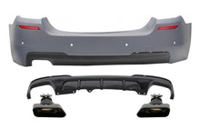 Afbeelding in Gallery-weergave laden, BMW 550M F10 look bumper diffuser uitlaatstukken 2011/2017