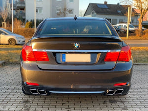 BMW 7 Serie 760i style Achterdiffusor+uitlaatdemper uiteinden