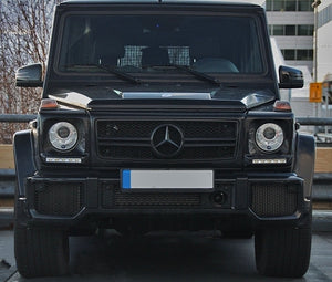 Mercedes Amg look gril met led parket