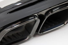 Afbeelding in Gallery-weergave laden, C63S Diffuser uitlaatstukken Black AMG-Design 2014 tot 2020
